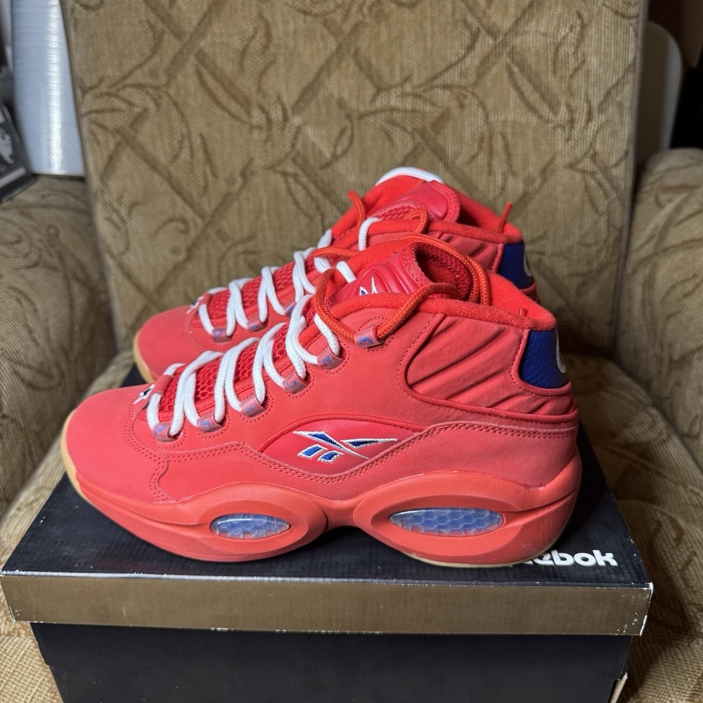 Reebok Question Mid Packer - Practice Part 2 Shoes - Men's 8.5 J99078 New